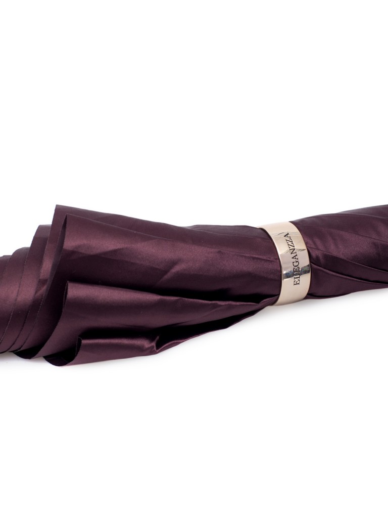 Зонт-трость женский механический Eleganzza 01-00029257 разноцветный/фиолетовый