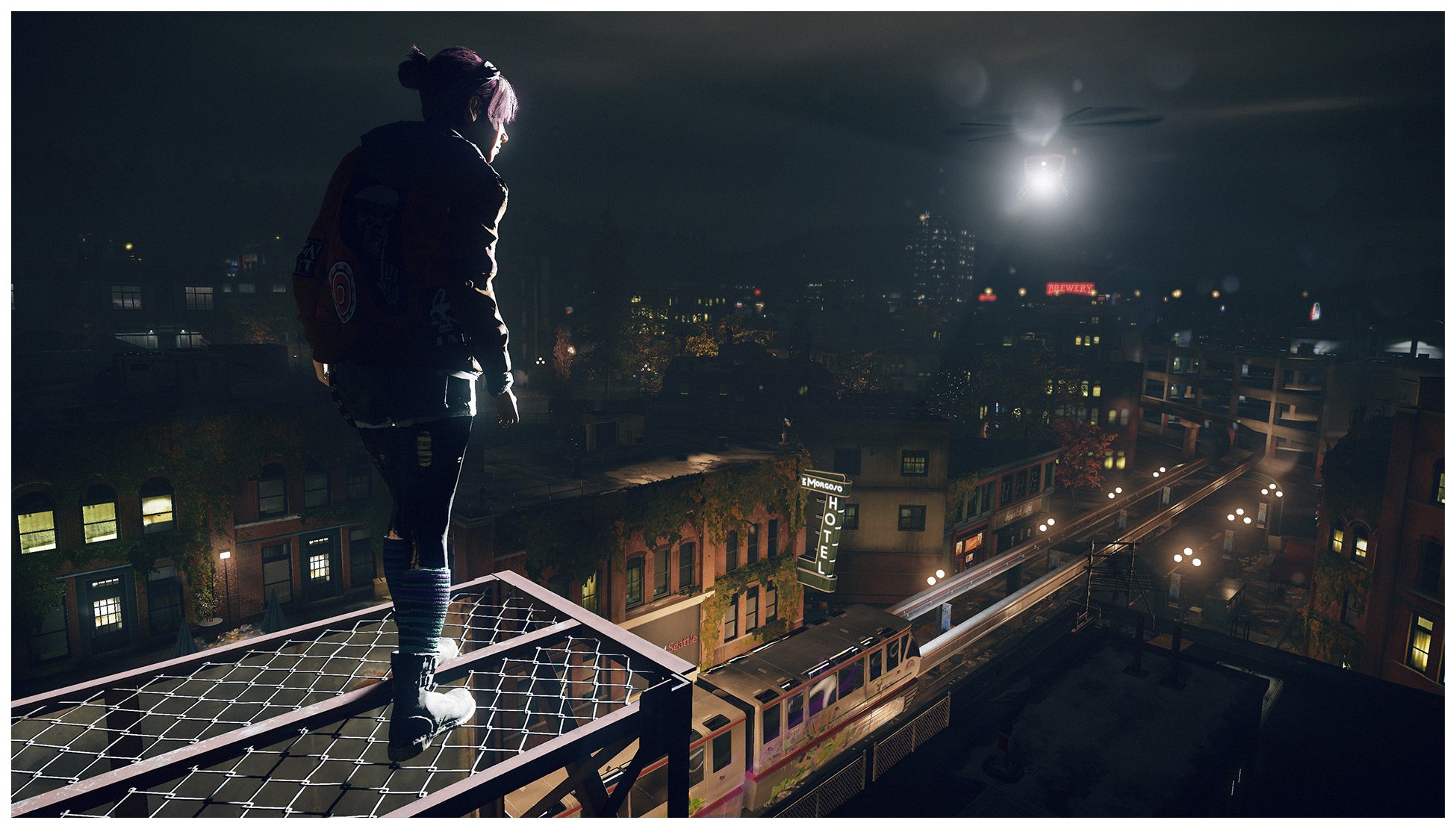 First light. Infamous: first Light. First Light ps4. Infamous 1. Infamous first Light screenshots.