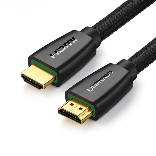 Кабель uGreen HDMI - HDMI, 1м черный (40408_), купить в Москве, цены в интернет-магазинах на Мегамаркет