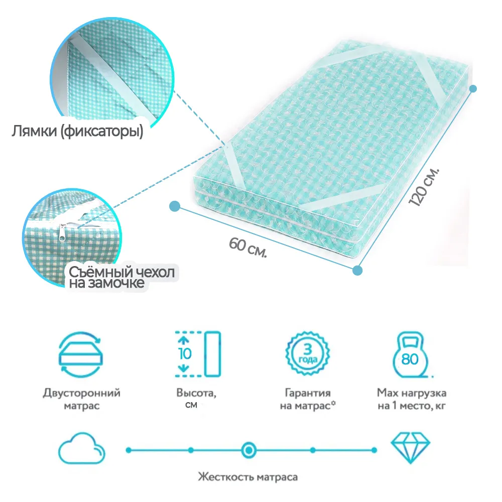 Купить Детский Матрас 60х120