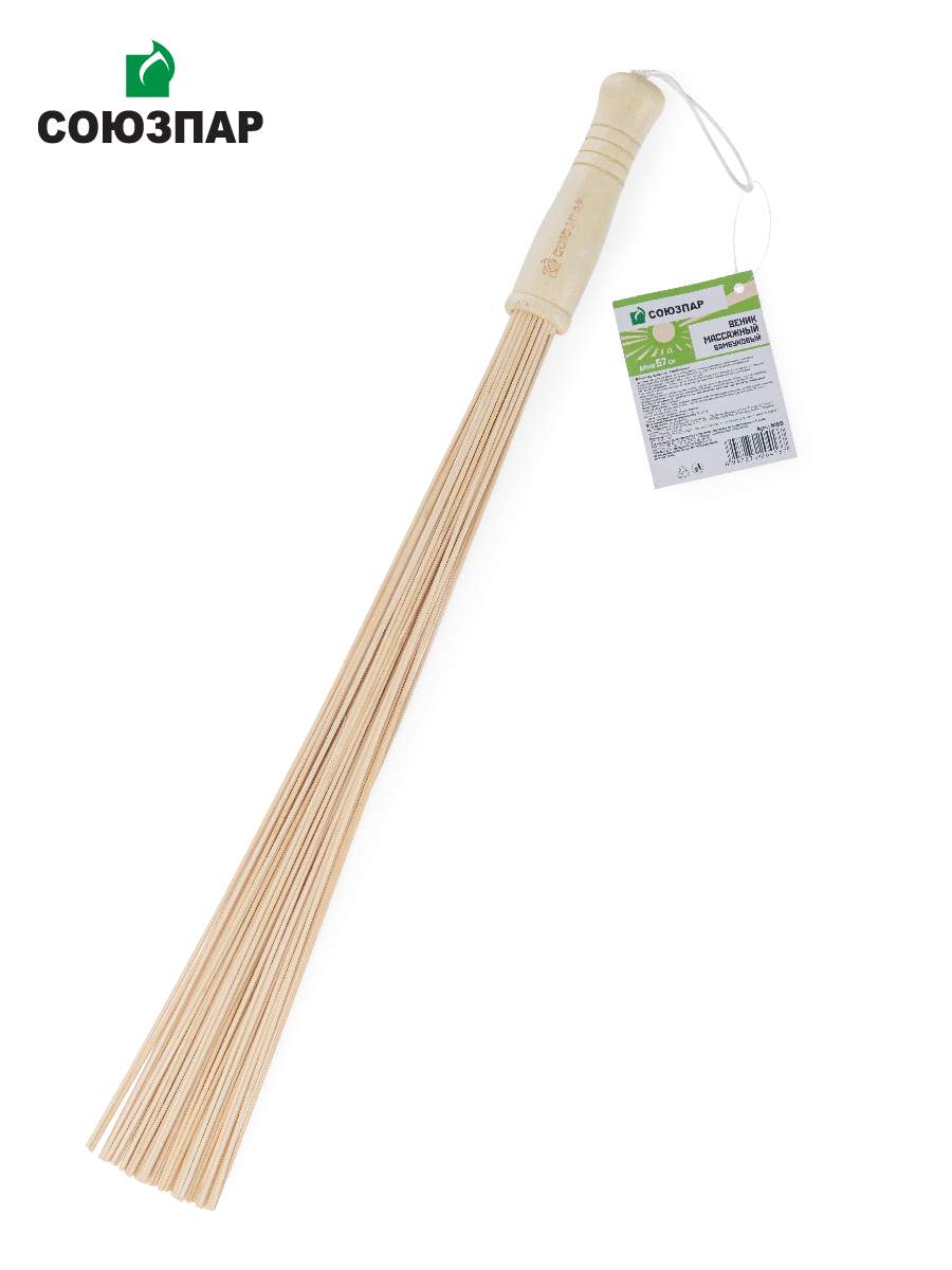 Веник бамбуковый Союзпар массажный 57 см
