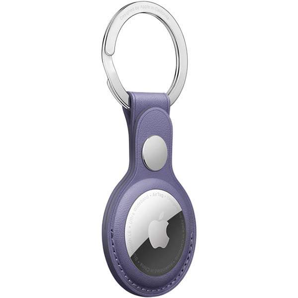 Брелок Apple AirTag Leather Key Ring Wisteria (MMFC3ZM/A)