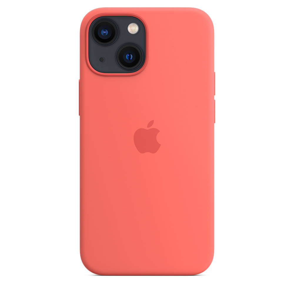 Чехол Apple для iPhone 13 mini Silicone Case MagSafe Pink Pomelo  (MM1V3ZE/A), купить в Москве, цены в интернет-магазинах на Мегамаркет