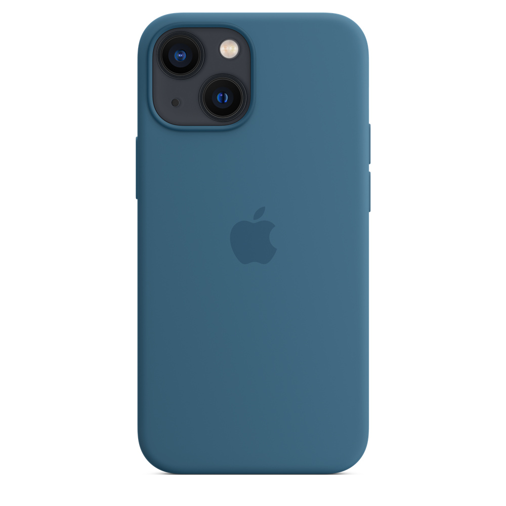 Чехол Apple для iPhone 13 mini Silicone Case MagSafe Blue Jay (MM1Y3ZE/A),  купить в Москве, цены в интернет-магазинах на Мегамаркет