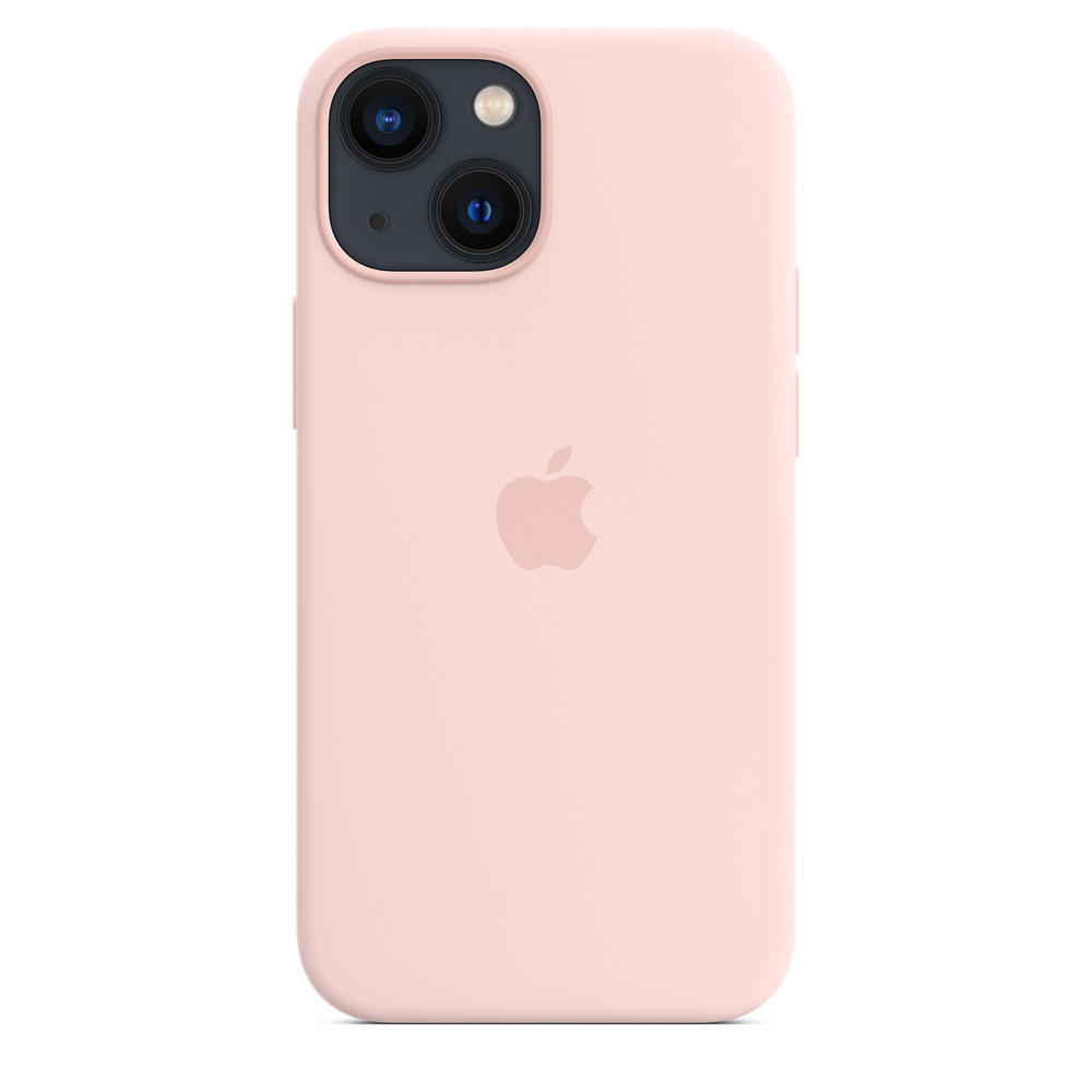 Чехол Apple для iPhone 13 mini Silicone Case MagSafe Chalk Pink  (MM203ZE/A), купить в Москве, цены в интернет-магазинах на Мегамаркет