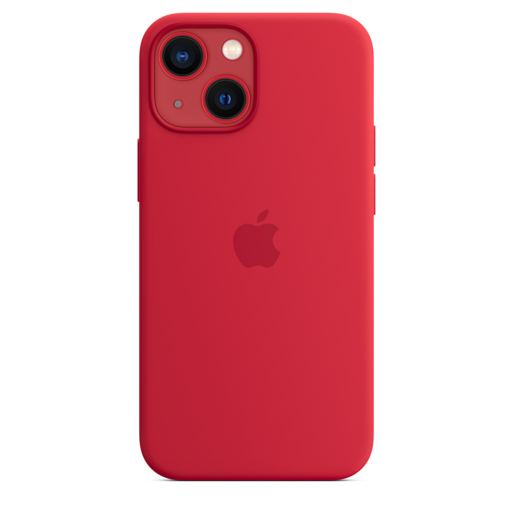 Чехол Apple для iPhone 13 mini Silicone Case MagSafe (PRODUCT)RED  (MM233ZE/A) - отзывы покупателей на маркетплейсе Мегамаркет | Артикул:  100029400227