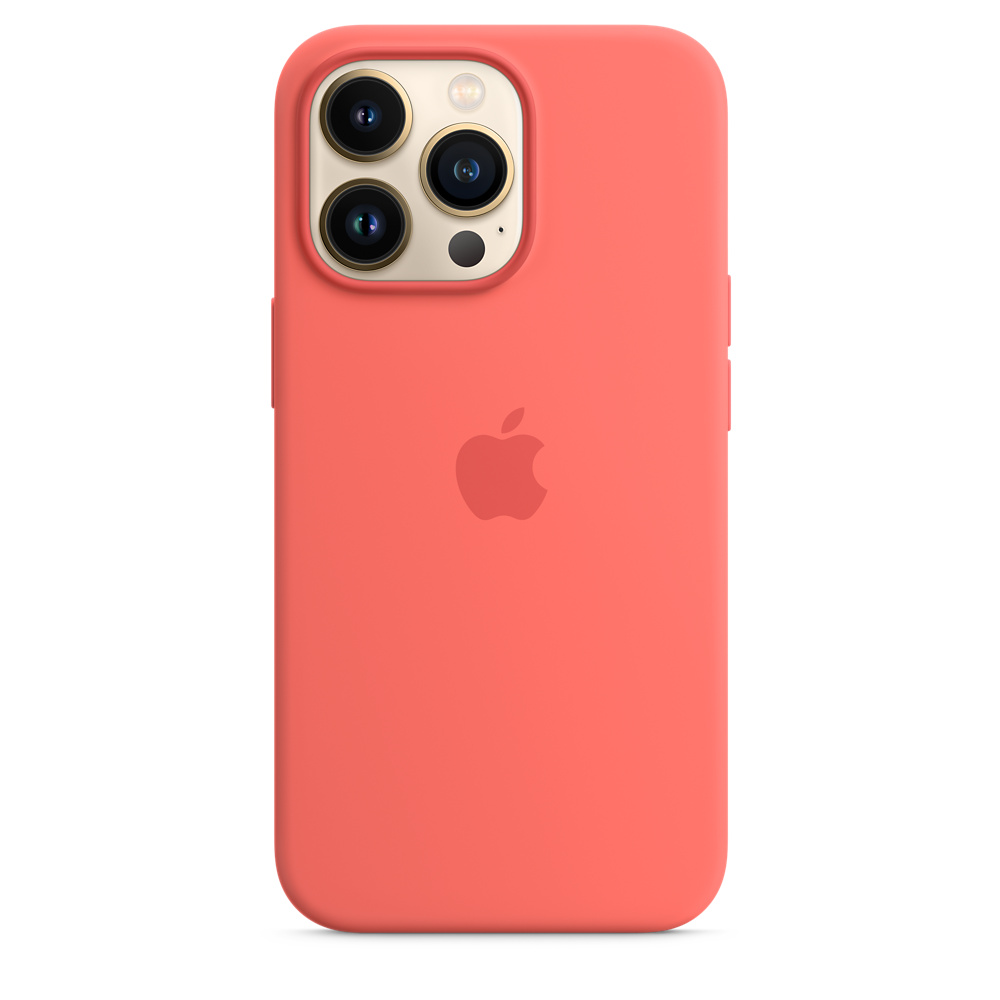 Чехол Apple для iPhone 13 Pro Silicone Case MagSafe Pink Pomelo (MM2E3ZE/A)  - отзывы покупателей на маркетплейсе Мегамаркет | Артикул: 100029400237