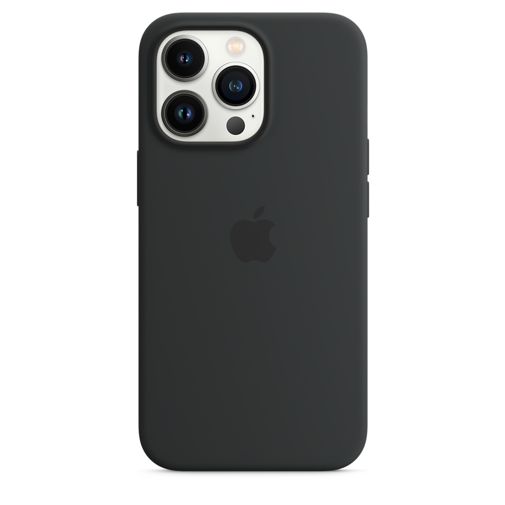 Чехол Apple для iPhone 13 Pro Silicone Case MagSafe Midnight (MM2K3ZE/A),  купить в Москве, цены в интернет-магазинах на Мегамаркет