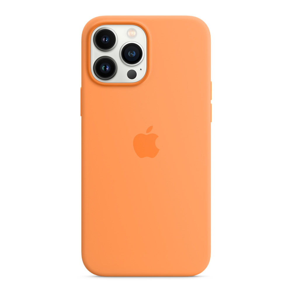 Чехол Apple для iPhone 13 Pro Max Silicone Case MagSafe Marigold  (MM2M3ZE/A), купить в Москве, цены в интернет-магазинах на Мегамаркет