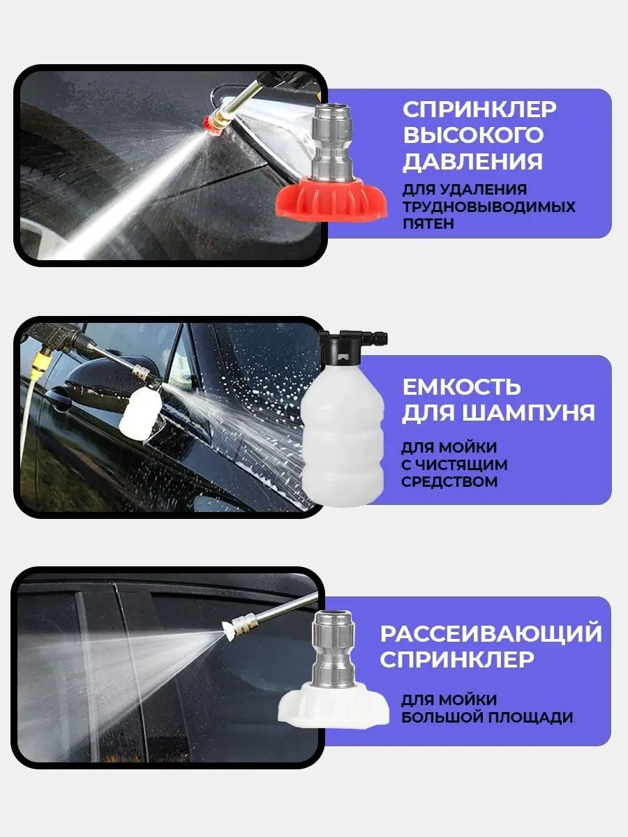 Мойка аккумуляторная высокого давления HelperJet 30Бар, с АКБ и ЗУ - отзывы  покупателей на Мегамаркет | 600011440216