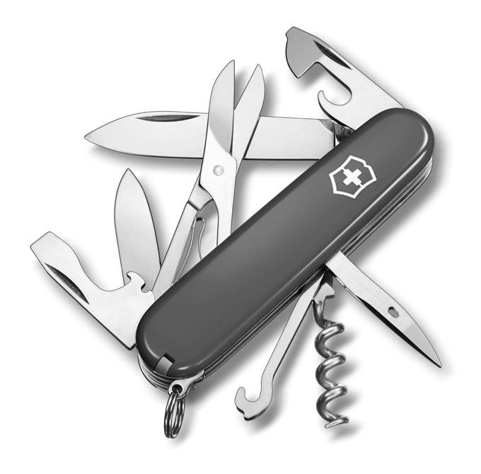 Мультитул Victorinox Climber 1.3703.3 91 мм черный, 14 функций - купить в Москве, цены на Мегамаркет | 100023878563