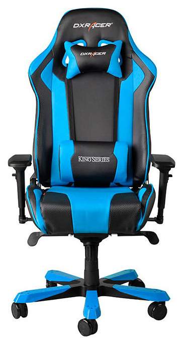 Игровое кресло DXRacer OH/KS06/NB, синий/черный