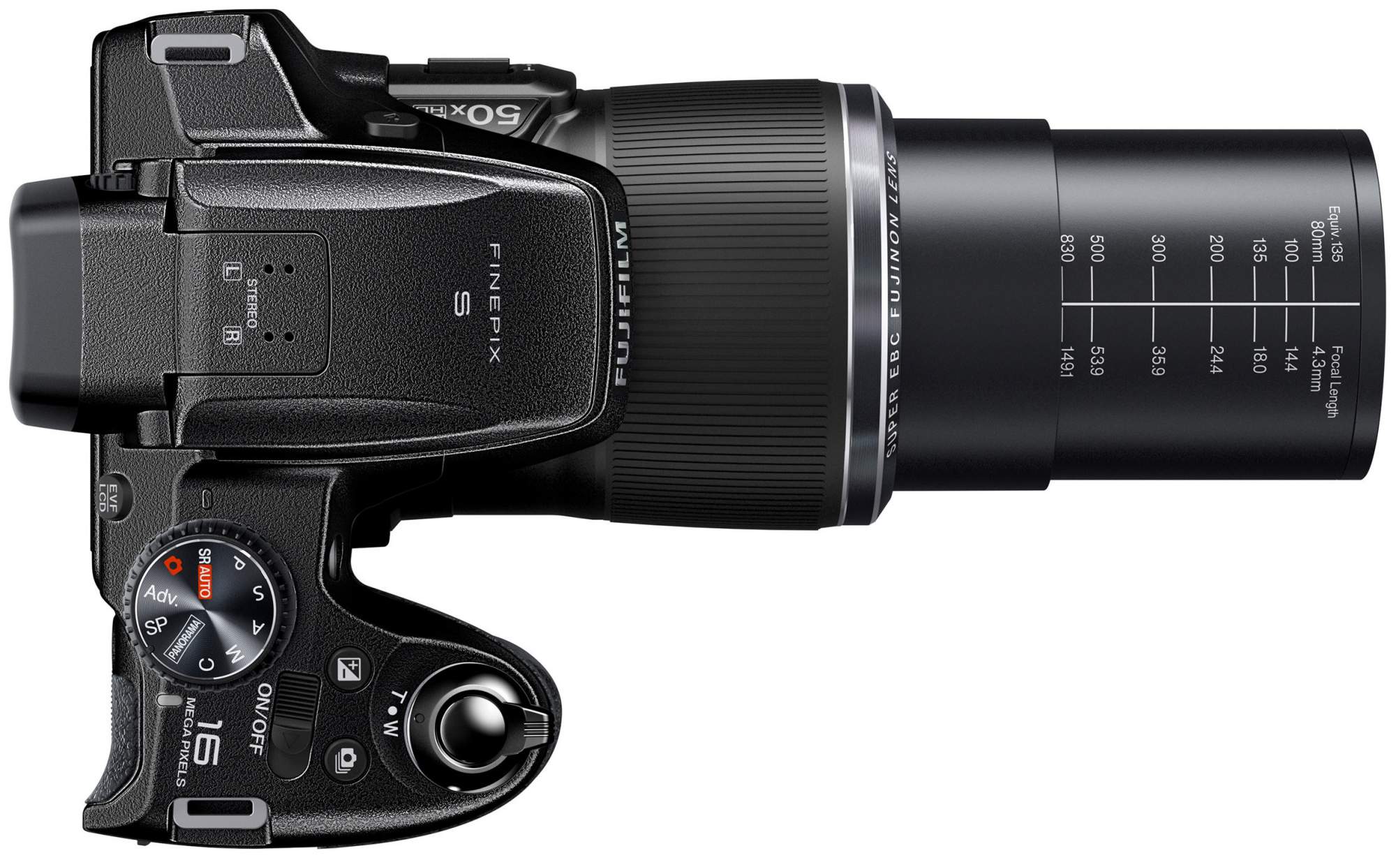 Фотоаппарат цифровой компактный Fujifilm FinePix S9800 Black
