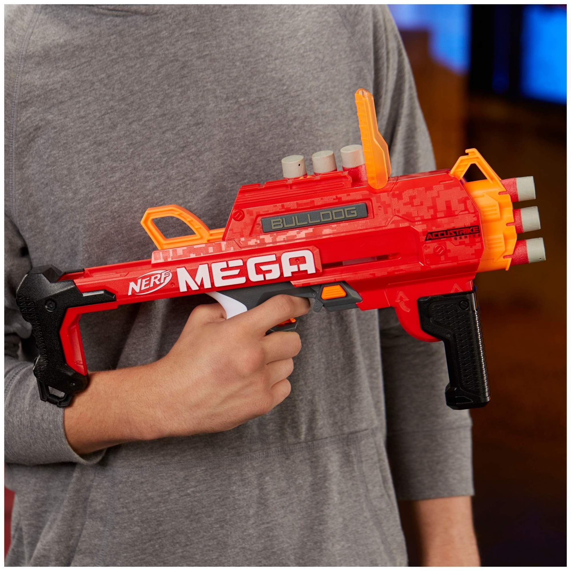 Бластер Hasbro Nerf E3057 Нерф Мега Бульдог