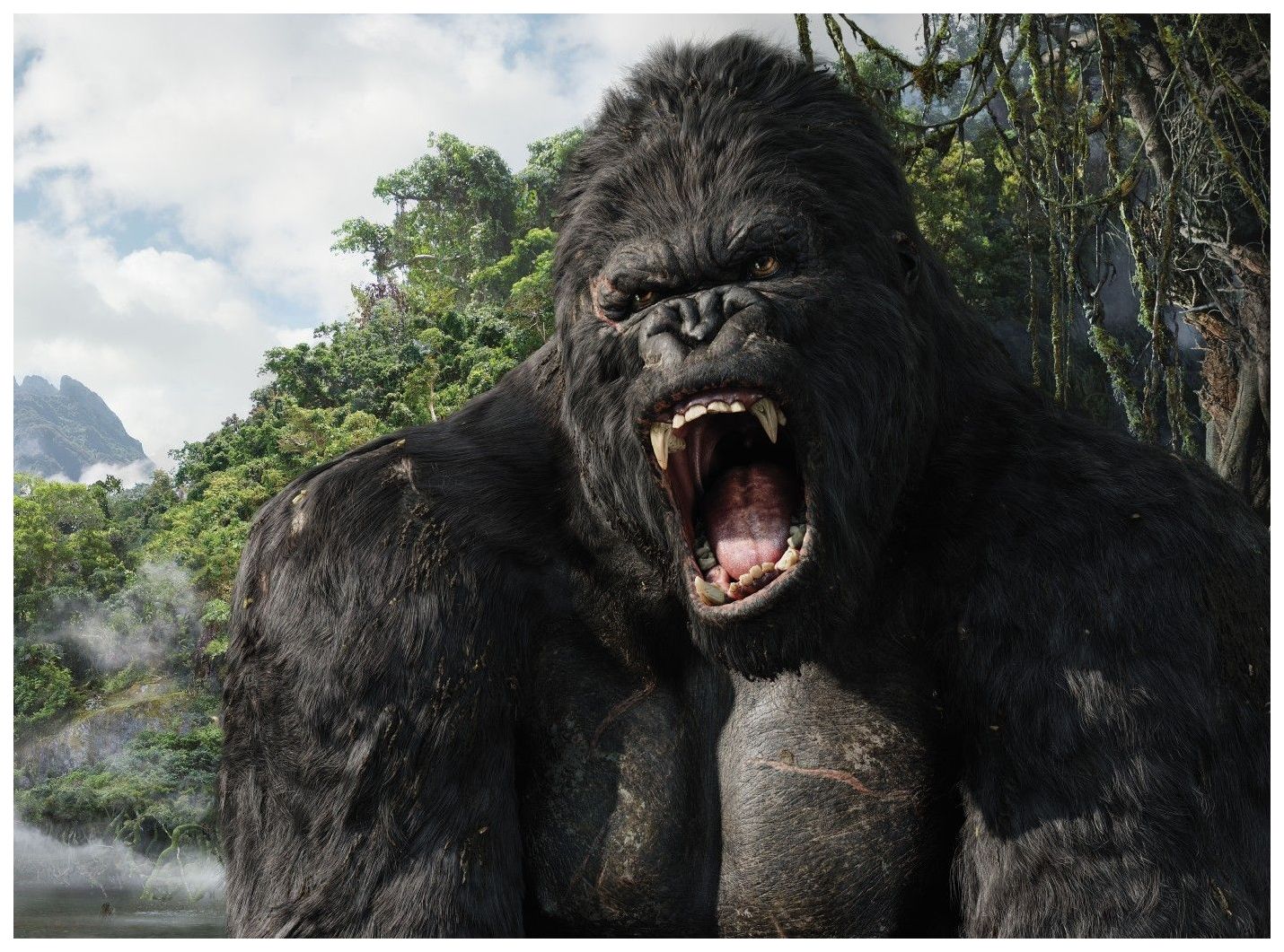 gorilla King kong 2005, King kong movie, King kong