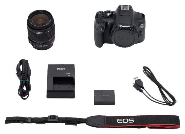 Миниатюра Фотоаппарат зеркальный Canon EOS 1300D 18-135mm IS Black №9