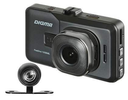 Купить видеорегистратор Digma FreeDrive 118 DUAL, цены на Мегамаркет | Артикул: 600001023064