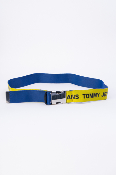 Ремень женский Tommy Jeans AU0AU00360 синий 90 см
