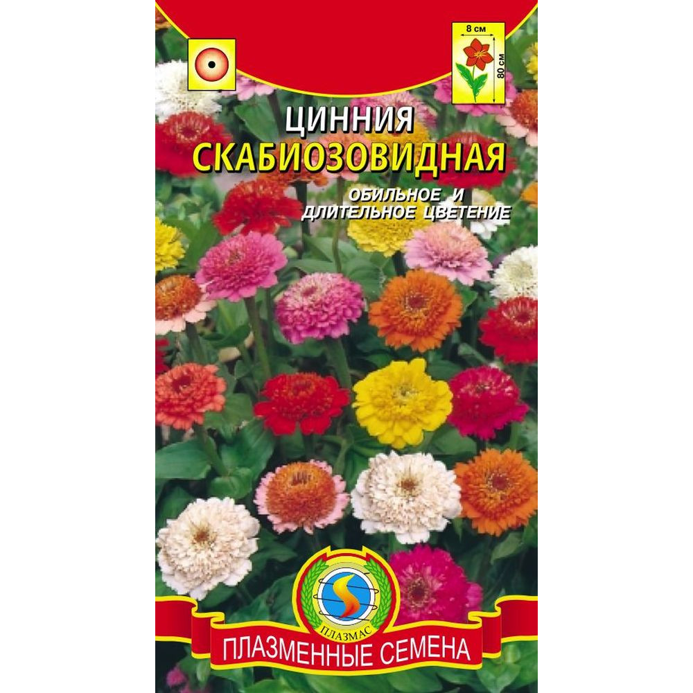Семена циннии "Кримсон Монарх", ТМ OGOROD - YouTube