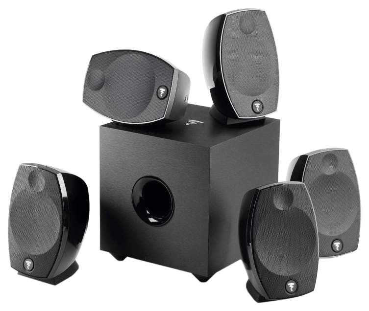 Наборы акустики. Focal sib EVO 5.1. Focal sib XL. Sib EVO Wall Mount. Акустическая система 5.1