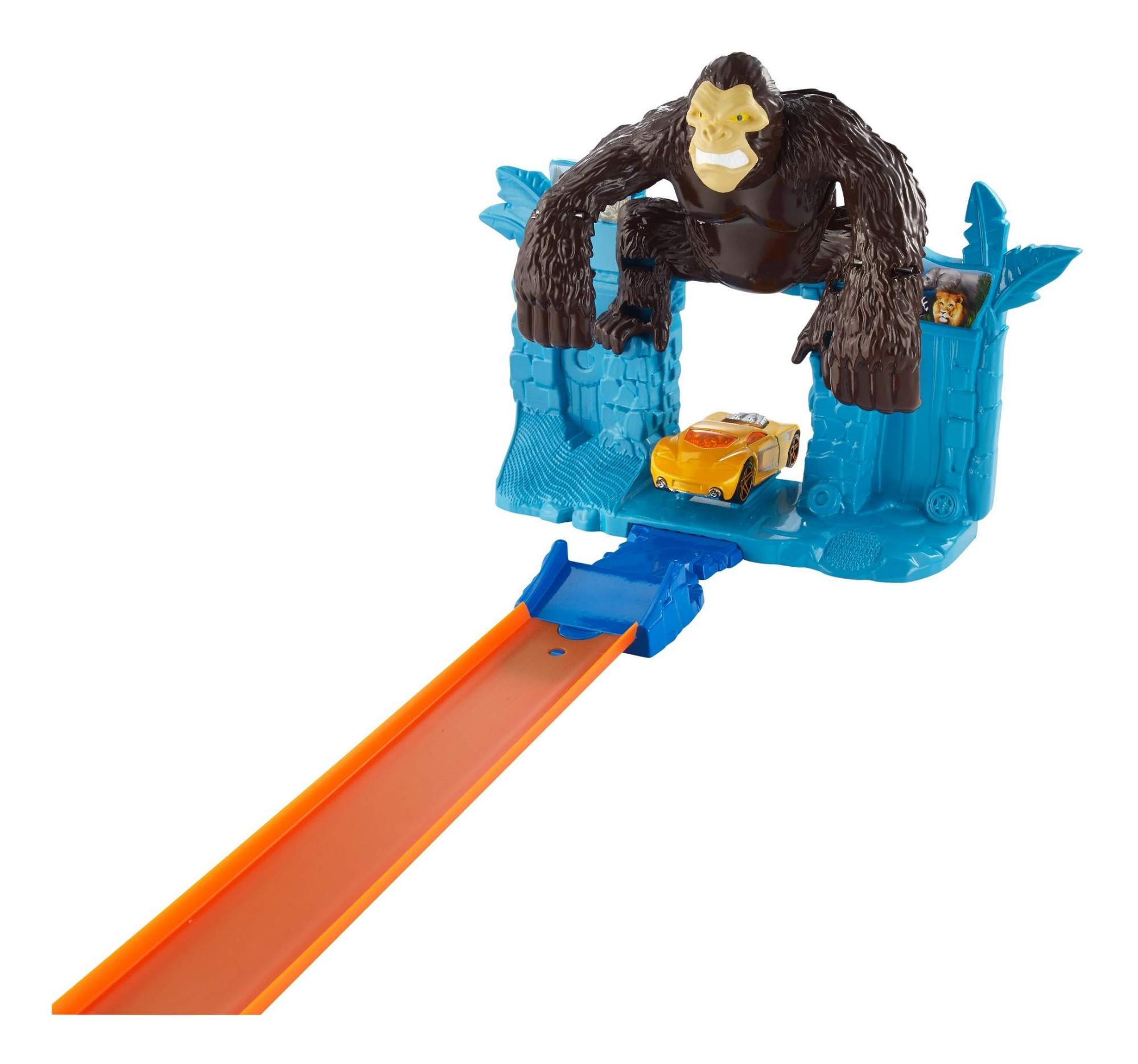 Hot wheels сити атака гориллы. Хот Вилс горилла. Hot Wheels трек с гориллой. Набор хот Вилс с гориллой. Хот Вилс Сити горилла.