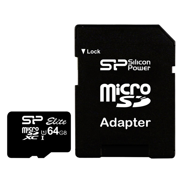 Карта памяти Silicon Power Micro SDXC Elite SP064GBSTXBU1V10-SP 64GB, купить в Москве, цены в интернет-магазинах на Мегамаркет