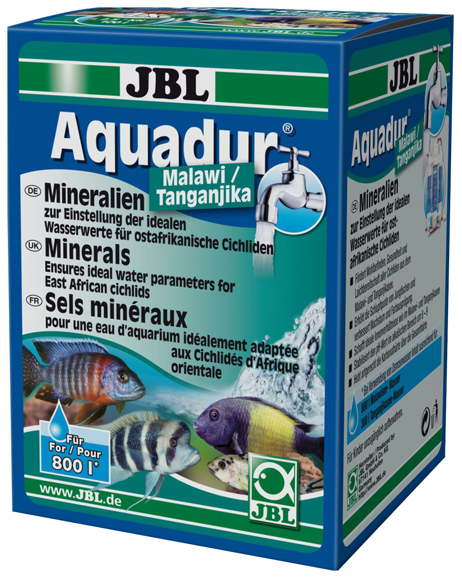 Набор минеральных солей для аквариума JBL Aquadur Malawi/Tanganjika для цихлид, 250 г