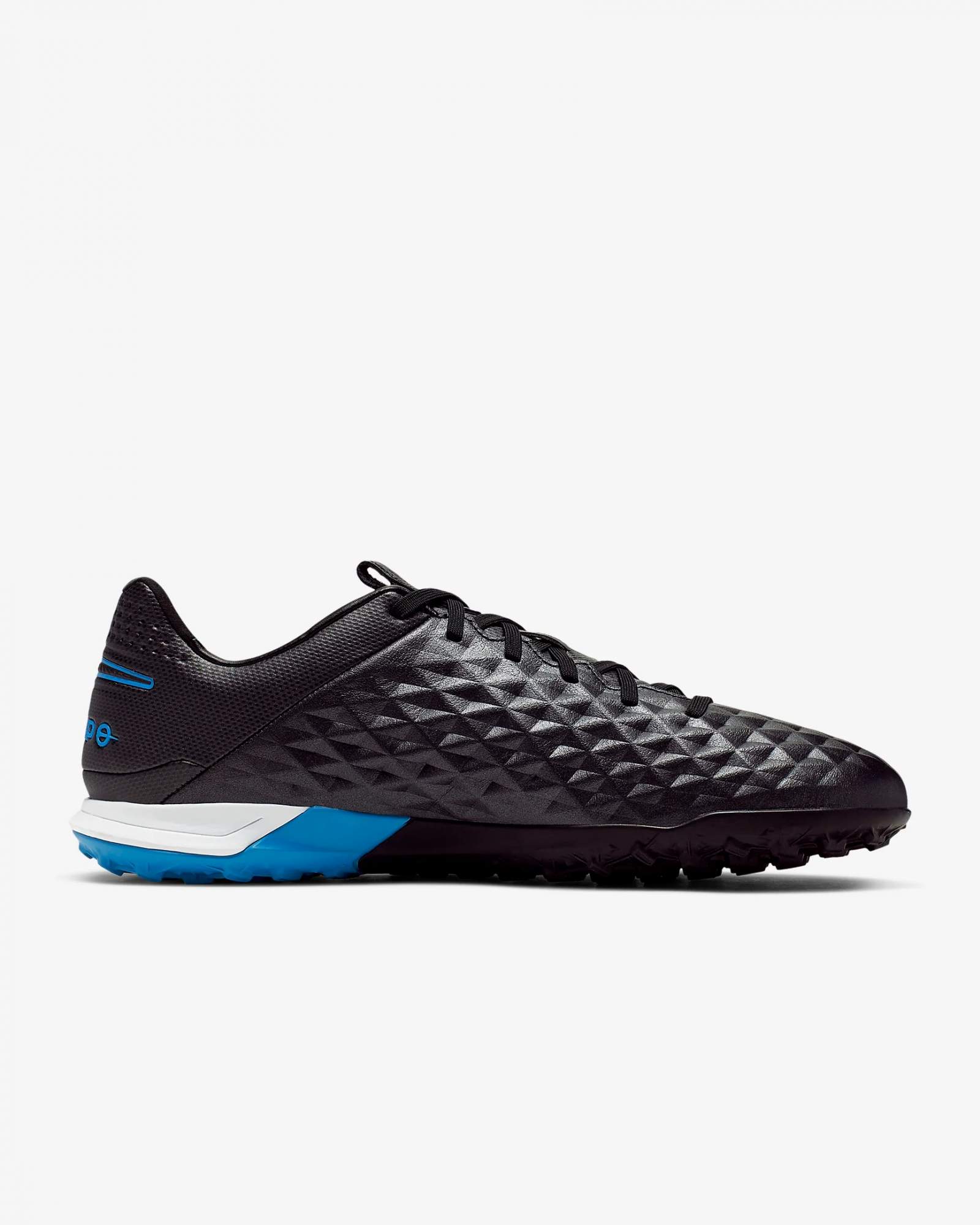 Бутсы Nike Tiempo Legend VIII Pro TF, черный/голубой, 8.5 US - купить в  Москве, цены на СберМегаМаркет