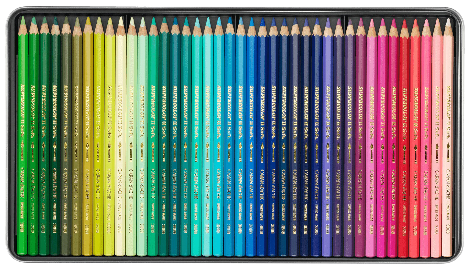 Цветные карандаши Prismacolor, Derwent, Caran d'Ache, Faber Castell