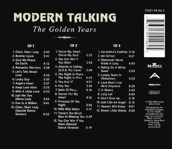 Cd Диск Купить Modern Talking