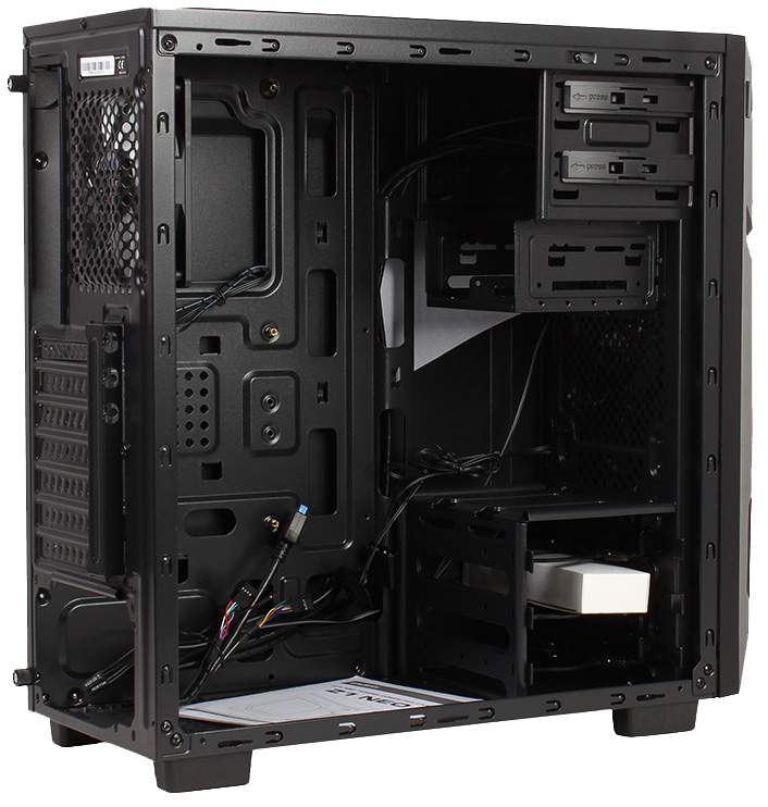Как разобрать корпус zalman z1