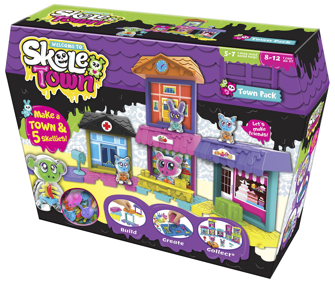 Игровой набор Skeletown Большой город 167471