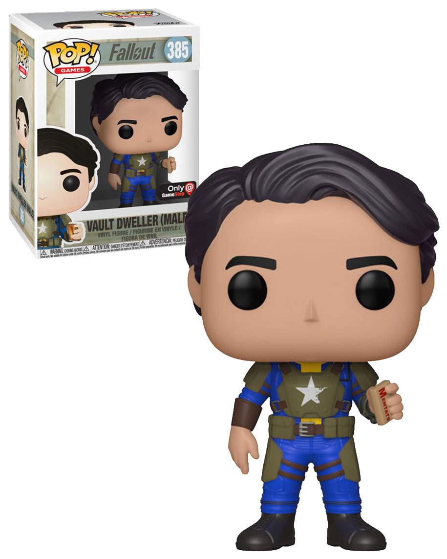 Фигурка Funko POP! Games: Fallout: Vault Dweller Male, купить в Москве,  цены в интернет-магазинах на Мегамаркет