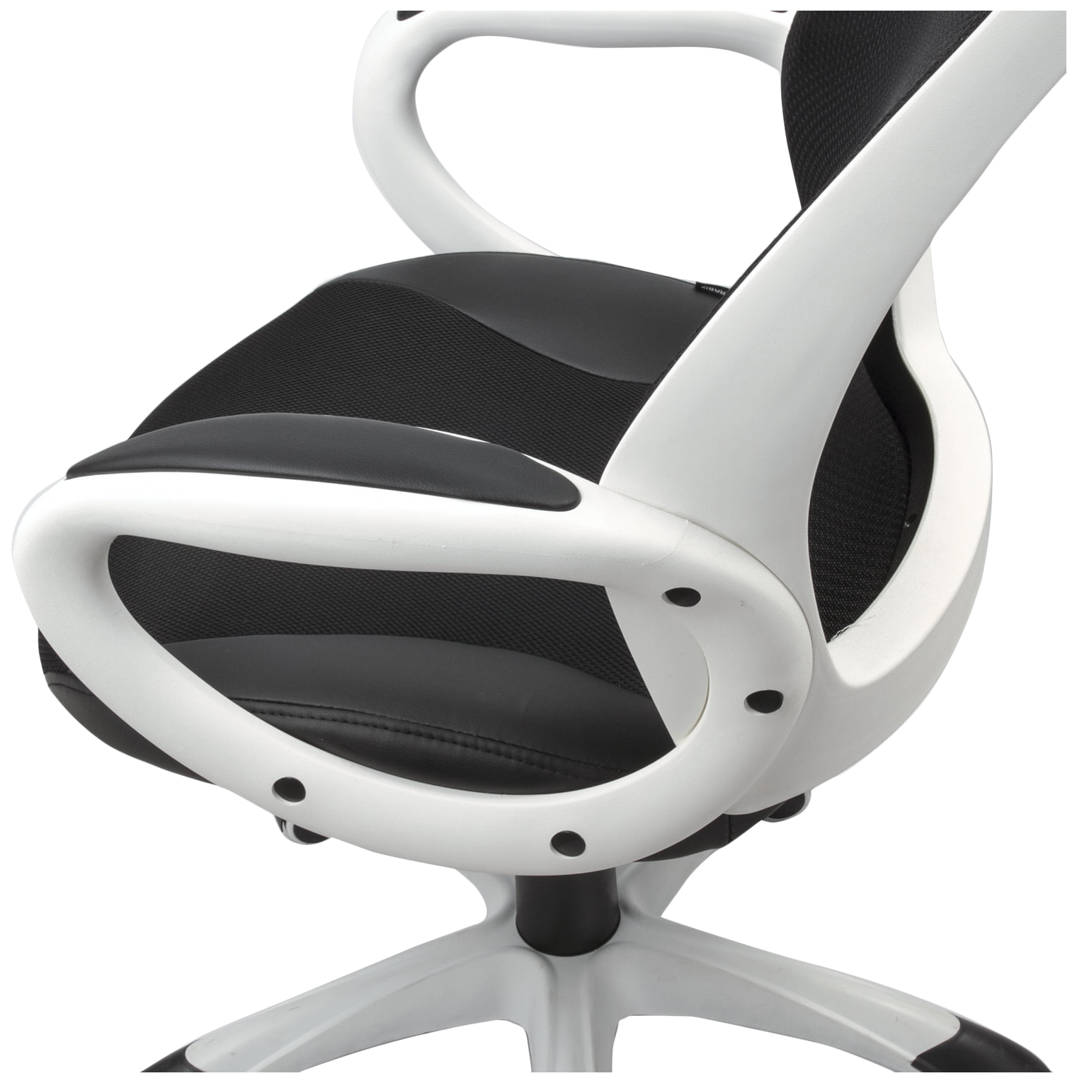 Офисное кресло Brabix Genesis EX-517, белый/черный