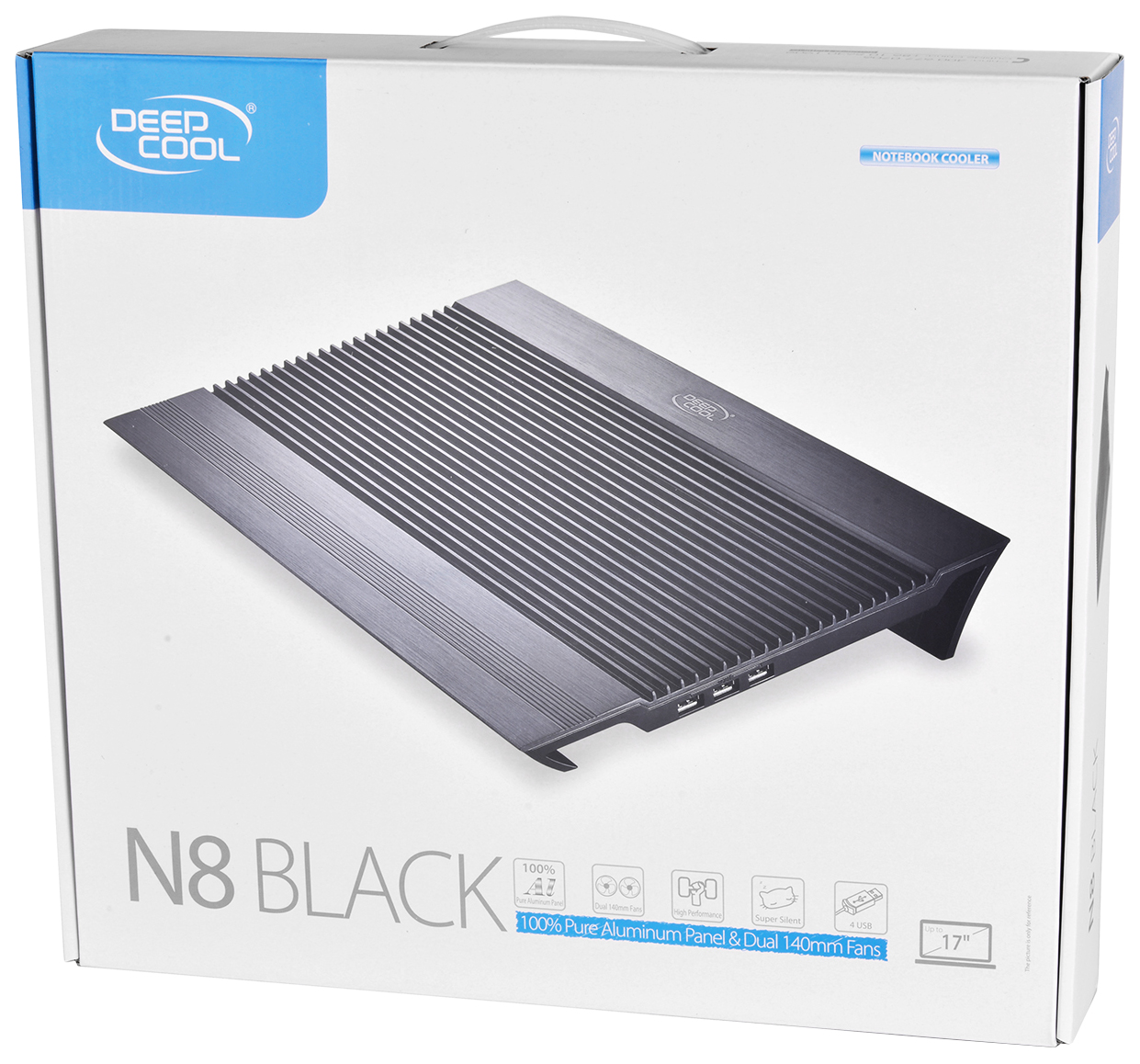 Подставка для ноутбука Deepcool N8 DP-N24N-N8BK