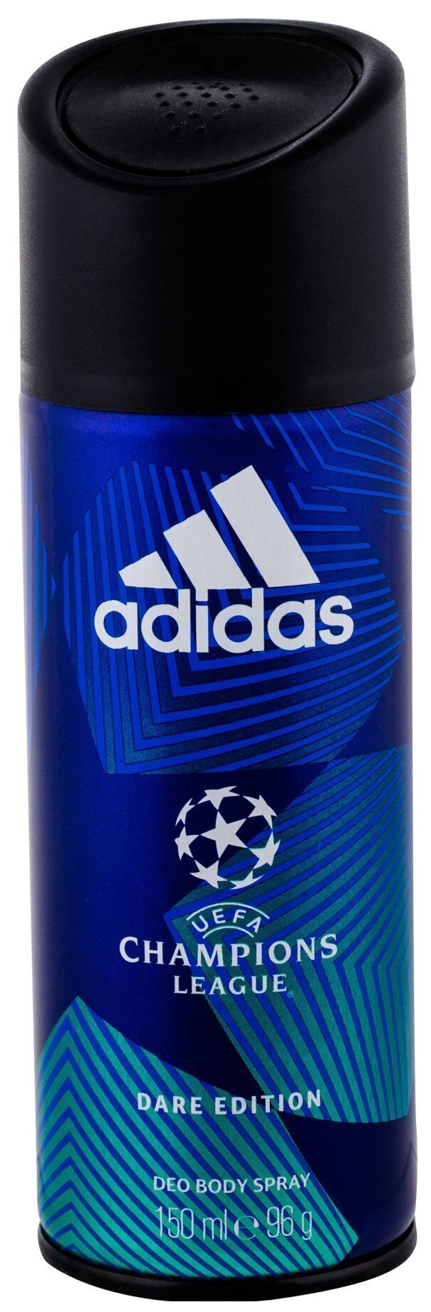 Дезодорант Adidas UEFA Champions League Dare Edition 150 мл - отзывы  покупателей на sbermegamarket.ru | антиперспиранты и дезодоранты 31679217000