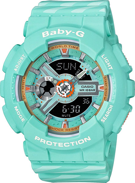 Наручные часы кварцевые женские Casio Baby-G BA-110CH-3A