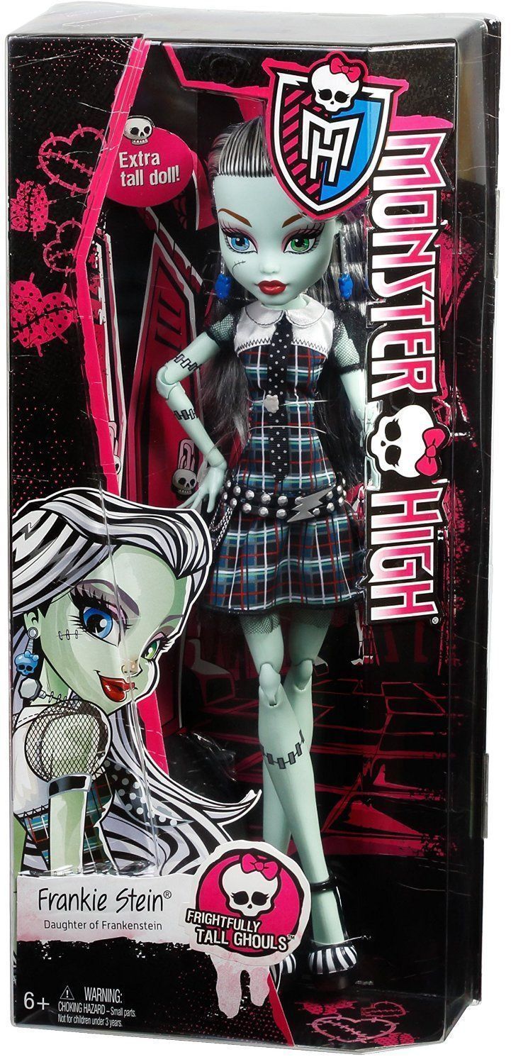 Кукла Monster High Фрэнки Штейн Страшно-огромные DMY06 – купить в Москве,  цены в интернет-магазинах на Мегамаркет