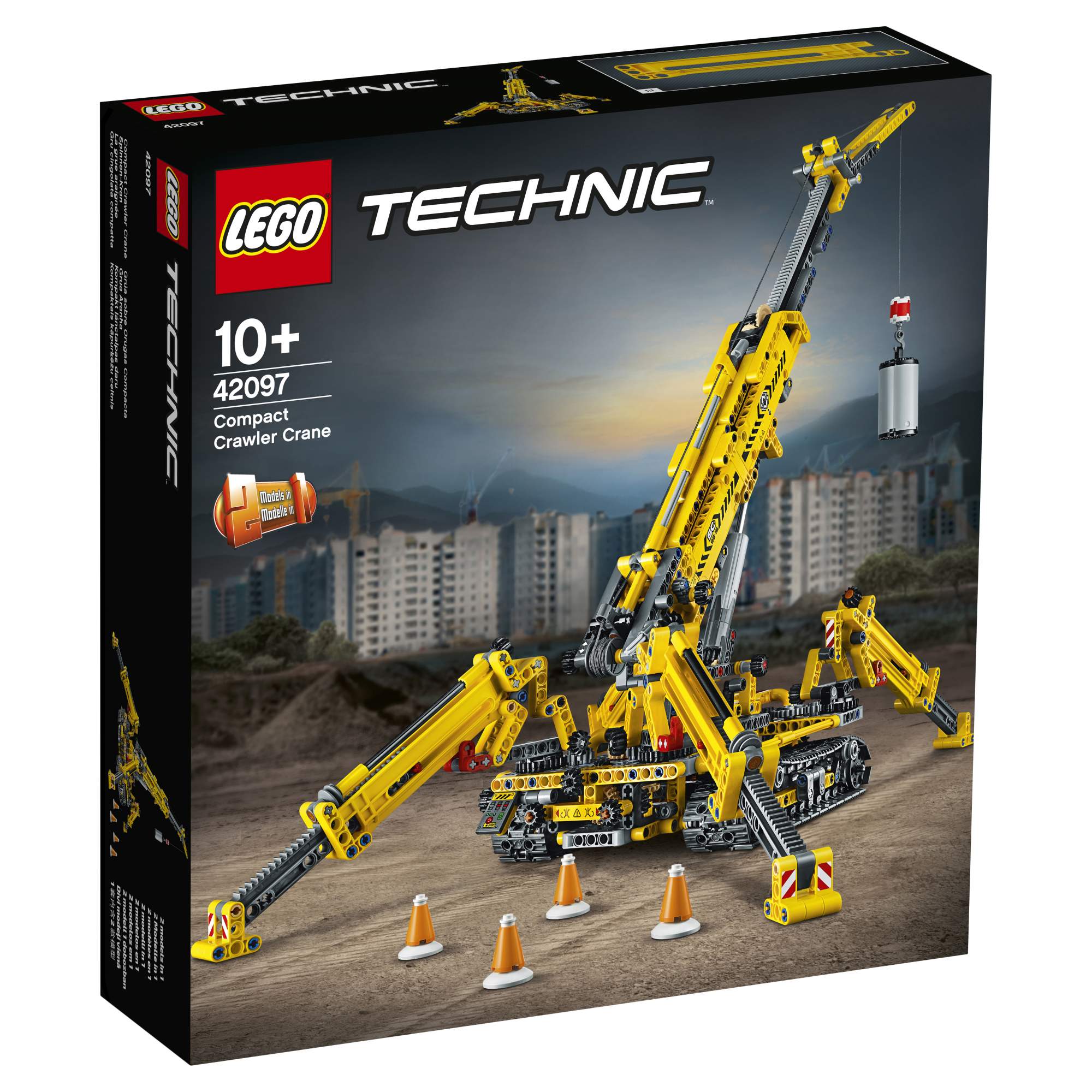 Купить конструктор LEGO Technic 42097 Компактный гусеничный кран, цены на  Мегамаркет | Артикул: 100024881766