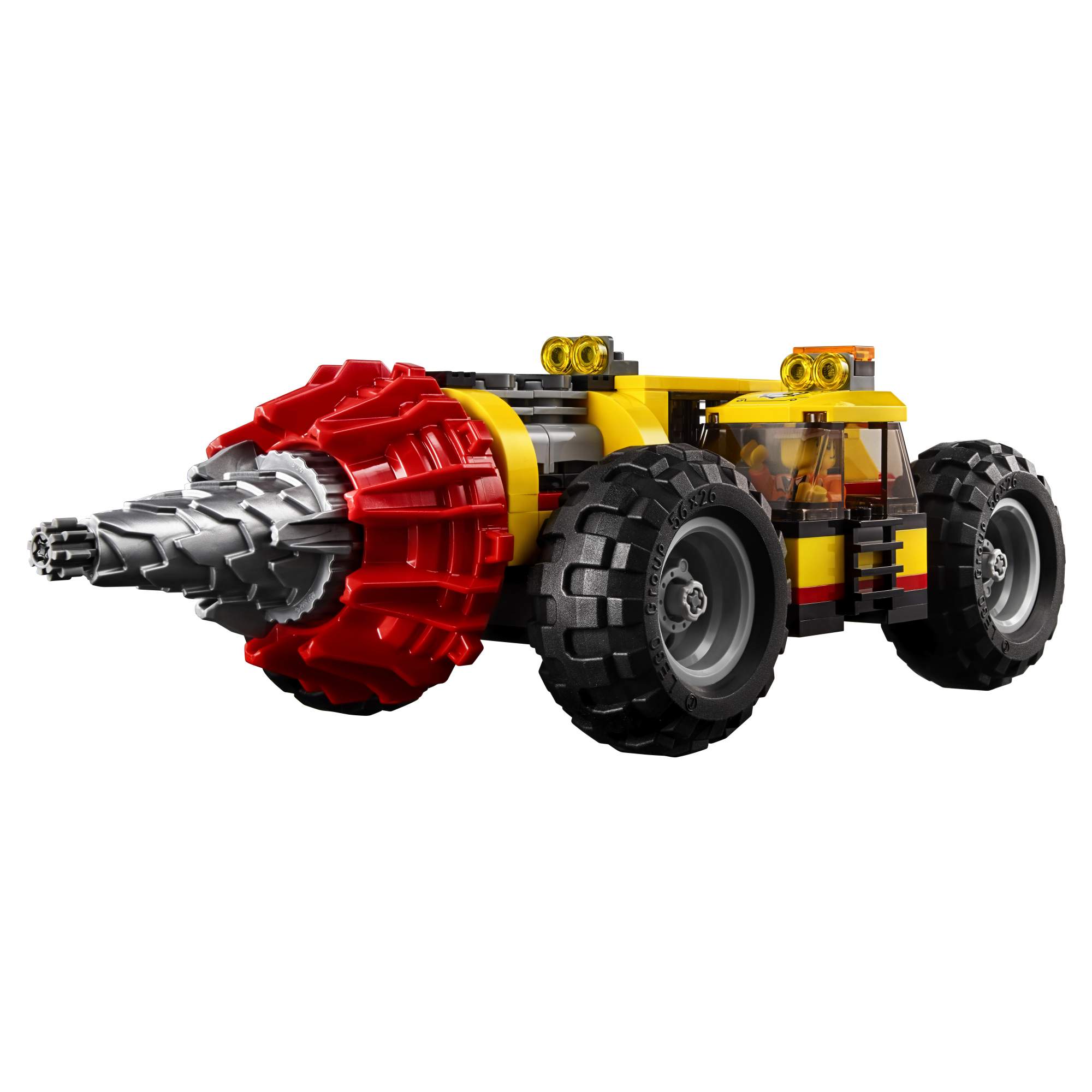 Конструктор LEGO City Mining Тяжелый бур для горных работ (60186) – купить  в Москве, цены в интернет-магазинах на Мегамаркет