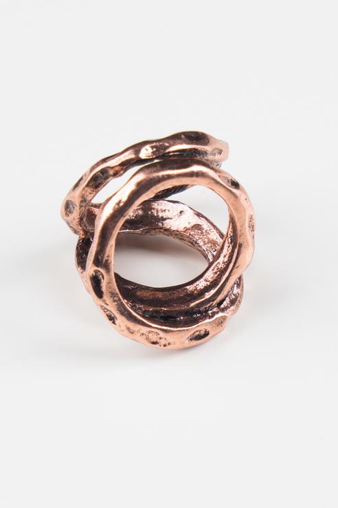 Кольцо женское Nina Ford EN0533B бронзовое
