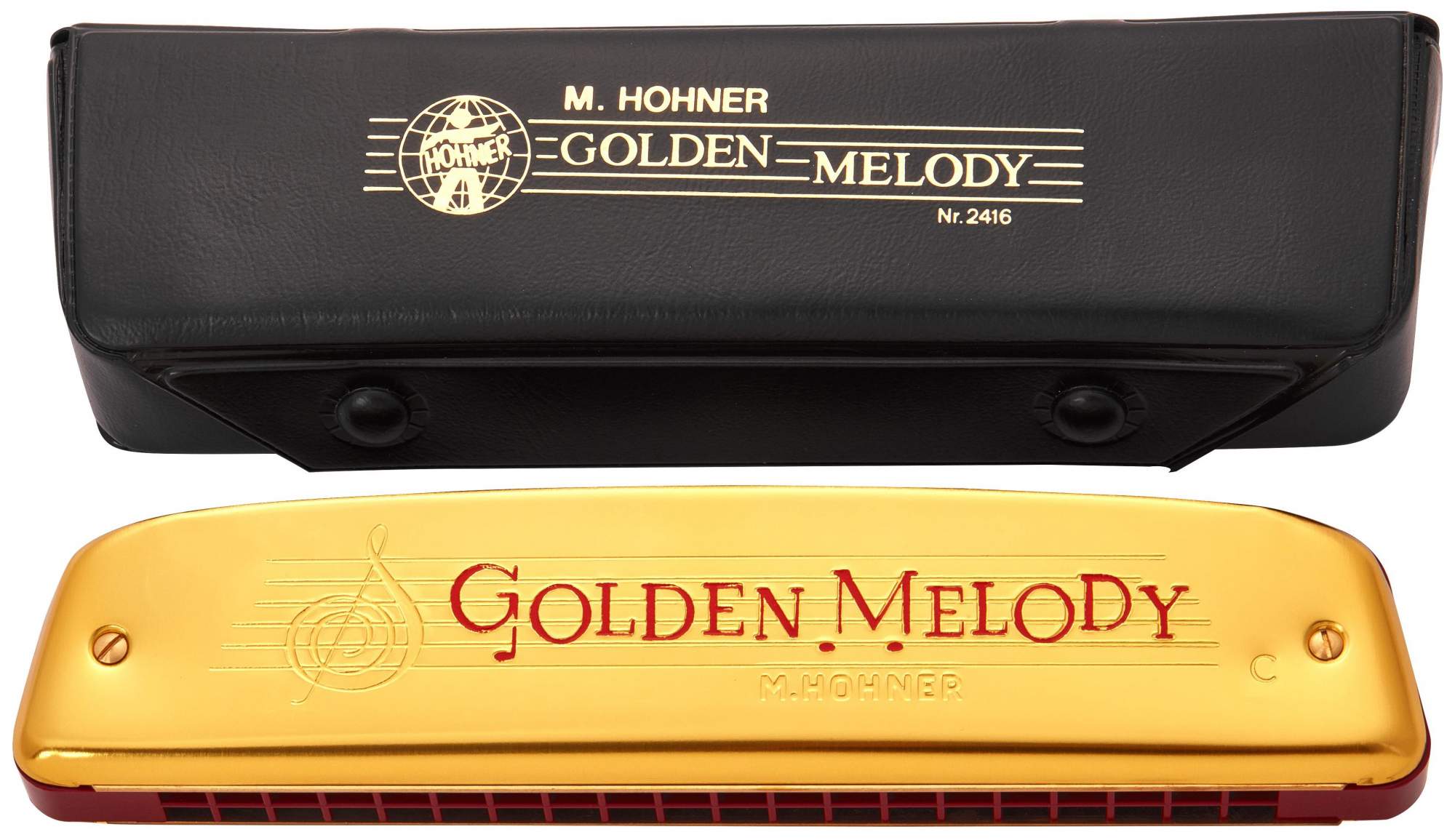 Губная гармоника тремоло HOHNER Golden Melody 2416/40 C – купить в Москве,  цены в интернет-магазинах на Мегамаркет