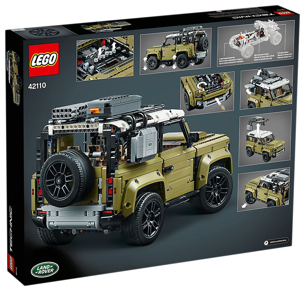 Купить конструктор LEGO Technic 42110 Land Rover Defender, цены на  Мегамаркет | Артикул: 100025402266