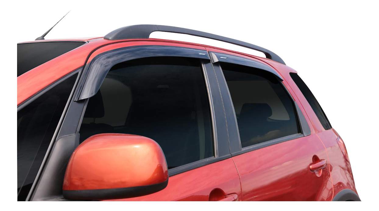 Дефлекторы боковых окон для Suzuki SX4 Хетчбэк (2006-2014) - купить в интернет-м