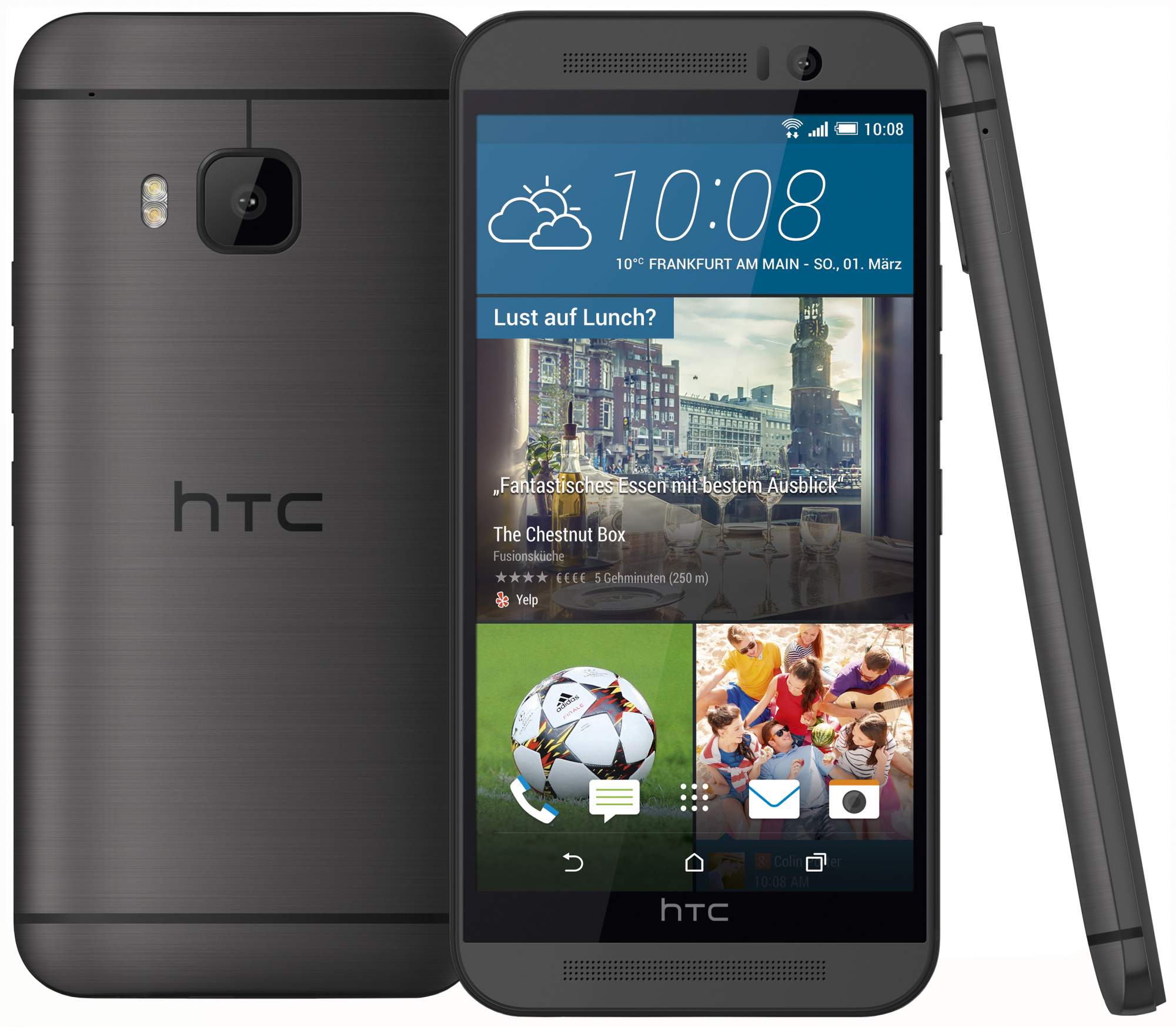 Смартфон HTC One M9 3/32GB Gunmetal gray, купить в Москве, цены в  интернет-магазинах на Мегамаркет