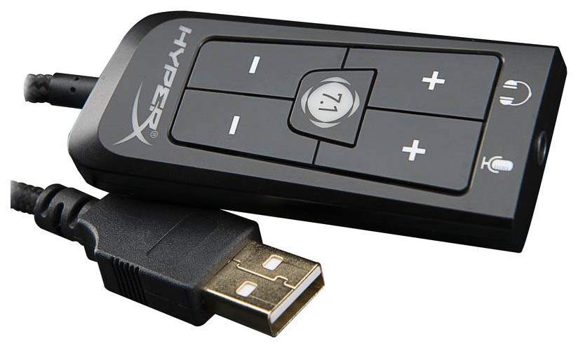 Hyperx cloud ii звуковая карта