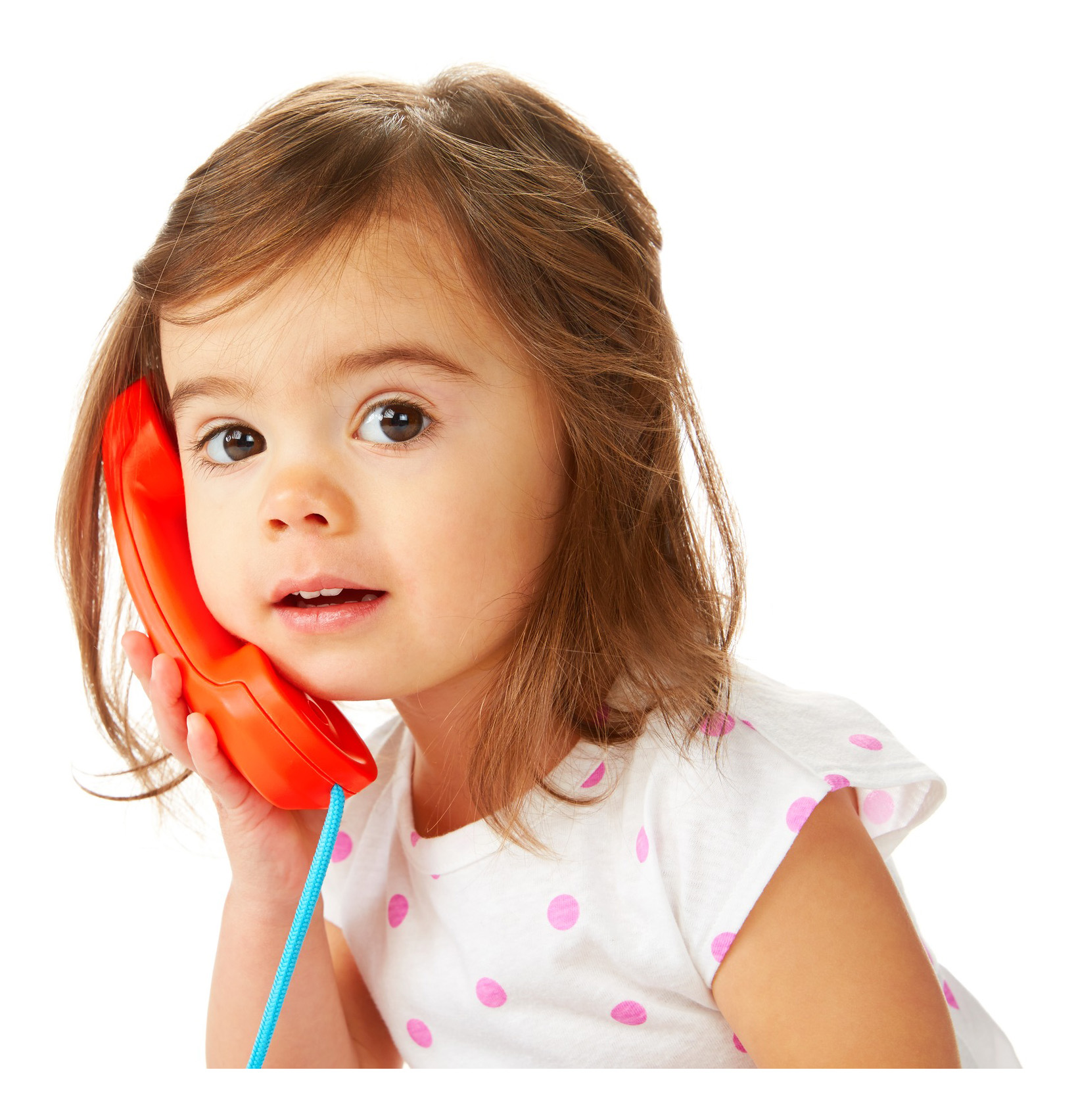 Карамелька разговаривает по телефону. Ребенок говорит. Девочка разговаривает по телефону. Ребенок говорит по телефону. Разговор с ребенком.
