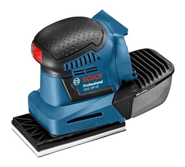 Акк. вибрационная шлифовальная машина Bosch GSS 18V-10 06019D0200 БЕЗ АККУМУЛЯТОРА И З/У купить в интернет-магазине, цены на Мегамаркет