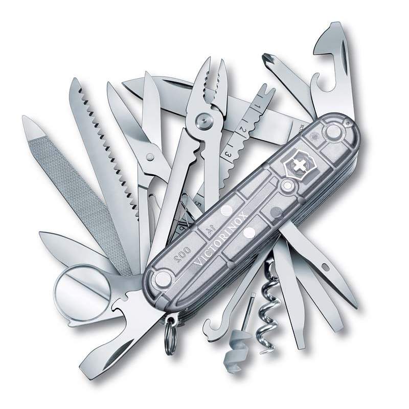 Мультитул Victorinox SwissChamp SilverTech, серебристый, 31 опций - купить в abra, цена на Мегамаркет