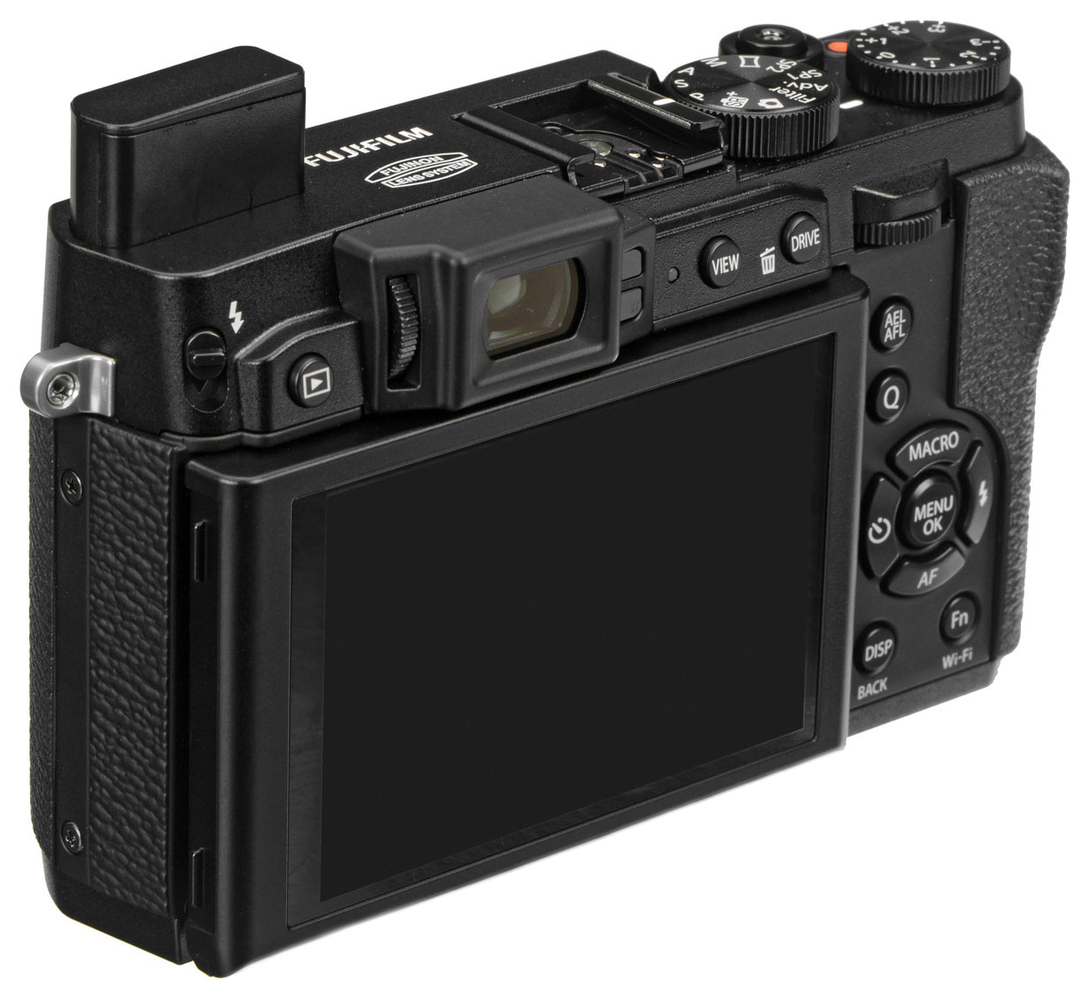 Фотоаппарат цифровой компактный Fujifilm X30 Black, купить в